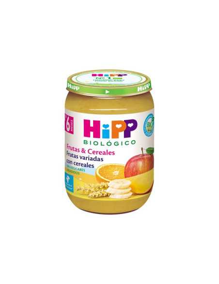 Potito de frutas variadas con cereales +6M 190g Hipp Potito de frutas variadas con cereales +6M 190g Hipp